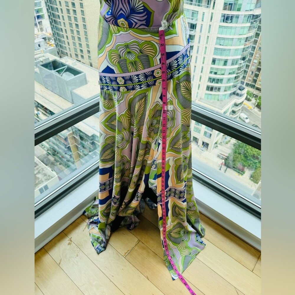 🆕 BRONX & BANCO 🧿 NWOT Leo Bali Gown - SIZE S - US 4 - Picture 13 of 16